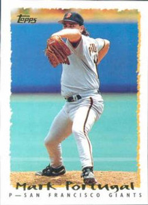 1995 Topps #155 Mark Portugal VG  San Francisco Giants 