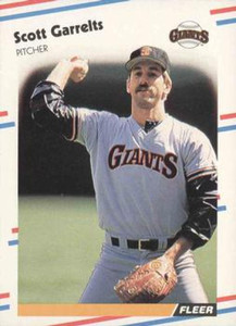 1988 Fleer #82 Scott Garrelts VG San Francisco Giants 