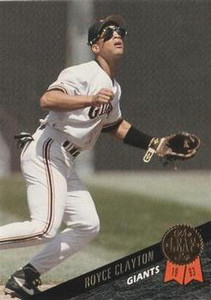 1993 Leaf #176 Royce Clayton VG San Francisco Giants 