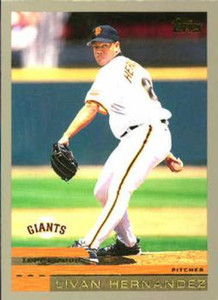 2000 Topps #308 Livan Hernandez VG San Francisco Giants 