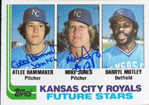 Atlee Hammaker & Mike Jones Autographed 1982 Topps #471 Rookie Card Atlee Hammaker & Mike Jones Autographed 1982 Topps #471 Rookie Card
