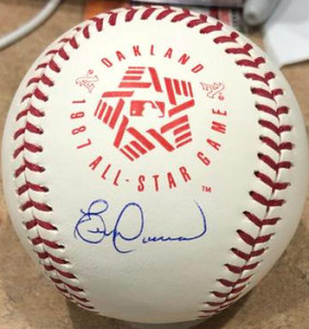 Eric Davis Autographed 1987 All-Star Game Baseball Eric Davis Autographed 1987 All-Star Game Baseball