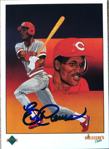 Eric Davis Autographed 1985 Cincinnati Reds Yearbook Cards #NNO - Under the  Radar Sports