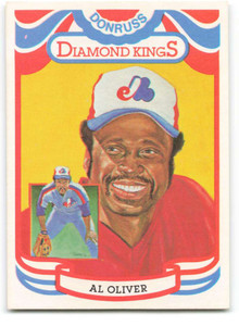 1984 Donruss #9 Al Oliver DK COR VG Montreal Expos 