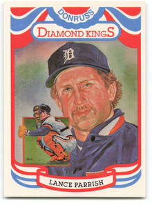 1984 Donruss #15 Lance Parrish DK COR VG Detroit Tigers 