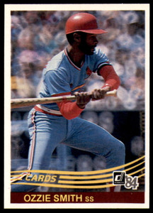 1984 Donruss #59 Ozzie Smith VG St. Louis Cardinals 