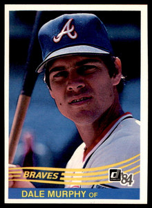 1984 Donruss #66 Dale Murphy VG Atlanta Braves 