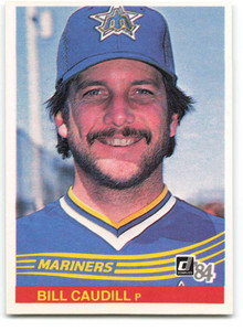 1984 Donruss #118 Bill Caudill VG Seattle Mariners 