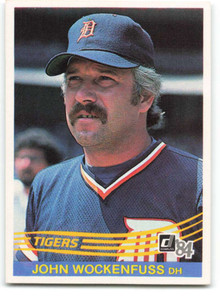 1984 Donruss #150 John Wockenfuss VG Detroit Tigers 