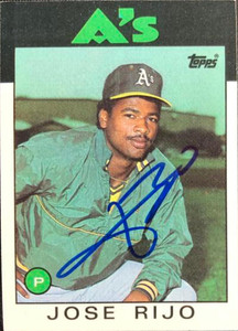 Jose Rijo Autographed 2003 Topps #99 at 's Sports