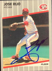 1989 Topps Jose Rijo #135 Baseball Card