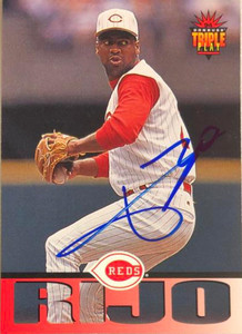Jose Rijo Autographed 1994 Triple Play #218