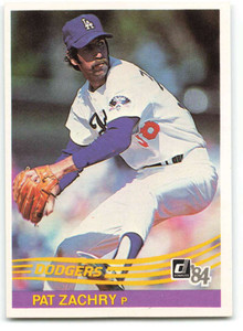 1984 Donruss #215 Pat Zachry VG Los Angeles Dodgers 