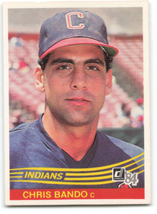 1984 Donruss #224 Chris Bando VG Cleveland Indians 