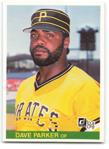 1984 Donruss #288 Dave Parker VG Pittsburgh Pirates 