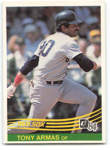 1984 Donruss #294 Tony Armas VG Boston Red Sox 