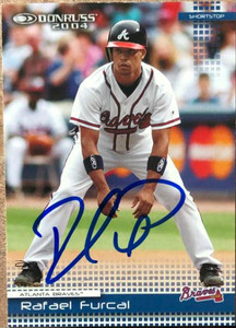 Rafael Furcal Autographed 2004 Donruss #233