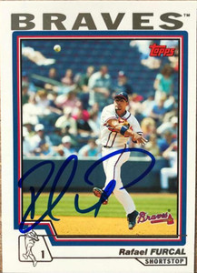 Rafael Furcal Autographed 2004 Topps #230