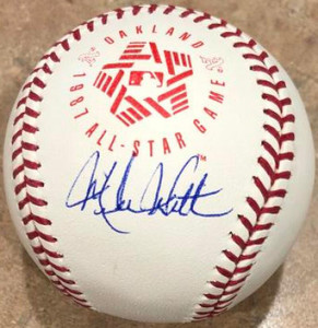 Mike Witt Autographed 1987 All-Star Game Baseball VERY TOUGH Mike Witt Autographed 1987 All-Star Game Baseball VERY TOUGH