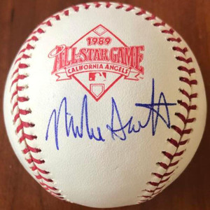 Mike Scott Autographed 1989 All-Star Game Baseball 