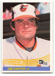 1984 Donruss #454 Jim Dwyer VG Baltimore Orioles 