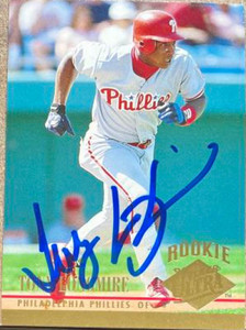Tony Longmire Autographed 1994 Fleer Ultra #551