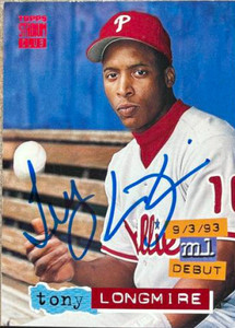 Tony Longmire Autographed 1994 Stadium Club #394
