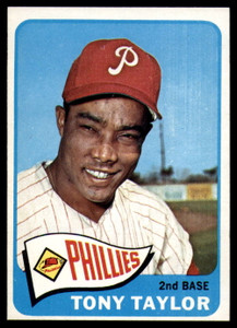 1965 Topps #296 Tony Taylor VG  Philadelphia Phillies 