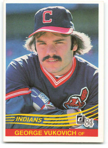 1984 Donruss #468 George Vukovich VG Cleveland Indians 