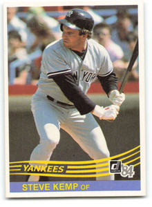 1984 Donruss #469 Steve Kemp VG New York Yankees 