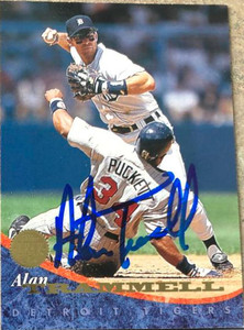 Alan Trammell Autographed 1994 Leaf #120