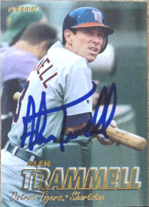 Alan Trammell Autographed 1997 Fleer #108