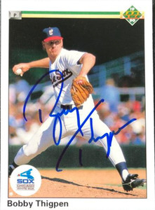 Bobby Thigpen Autographed 1990 Upper Deck #269