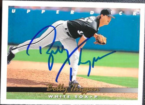 Bobby Thigpen Autographed 1993 Upper Deck #671