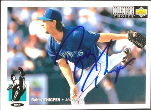 SOLD 105688 Bobby Thigpen Autographed 1994 Collector's Choice #516