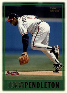 1997 Topps #319 Terry Pendleton VG  Atlanta Braves 