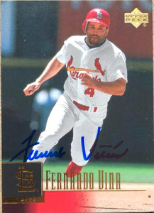 Fernando Vina Autographed 2001 Upper Deck #382