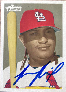 Ronnie Belliard Autographed 2006 Bowman Heritage #74