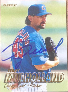 Terry Mulholland Autographed 1997 Fleer #634