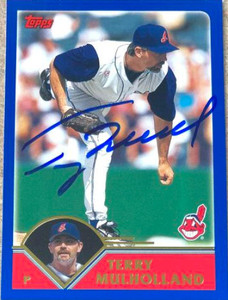 Terry Mulholland Autographed 2003 Topps #543