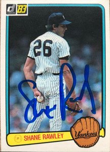 Shane Rawley Autographed 1983 Donruss #513