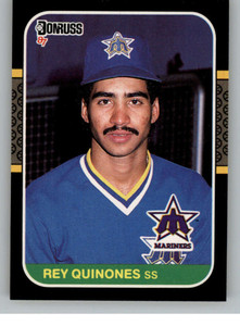 1987 Donruss #638 Rey Quinones VG Seattle Mariners 