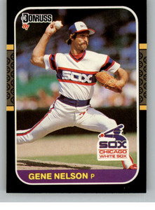 1987 Donruss #580 Gene Nelson VG Chicago White Sox 