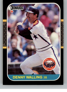 1987 Donruss #554 Denny Walling VG Houston Astros 