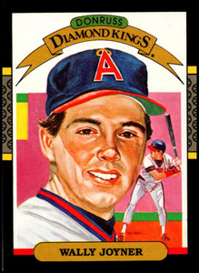 1987 Donruss #1 Wally Joyner DK VG California Angels 