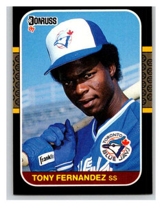 1991 Donruss #524 Tony Fernandez VG Toronto Blue Jays - Under the