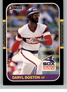 1987 Donruss #137 Daryl Boston VG Chicago White Sox 