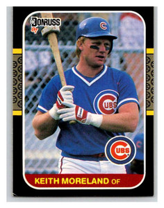 1984 Topps #23 Keith Moreland VG Chicago Cubs - Under the Radar Sports