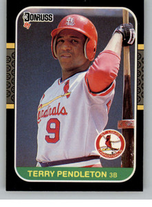 1987 Donruss #183 Terry Pendleton VG St. Louis Cardinals 