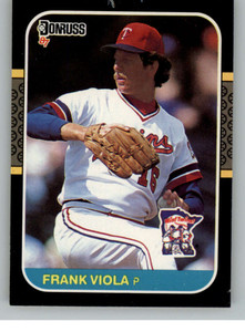 1987 Donruss #196 Frank Viola VG Minnesota Twins 